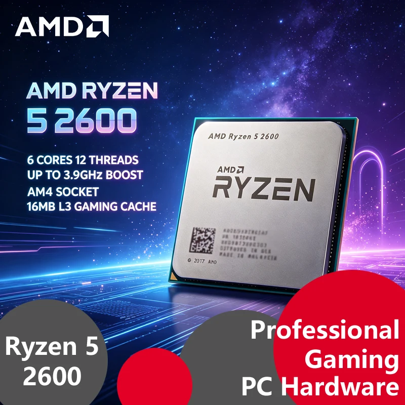 Amd Cpu Ryzen 5 - AMD Ryzen 5 2600 Tray CPU