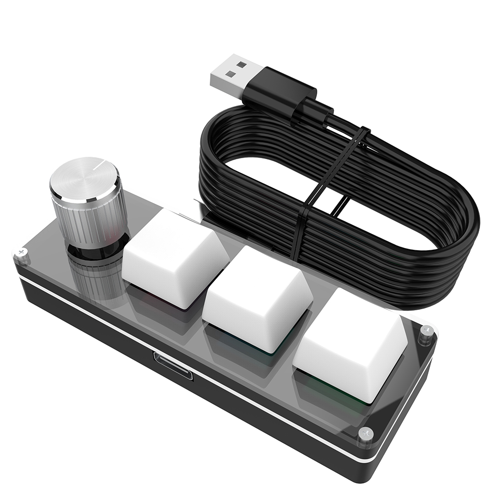 RGB Wired USB Mechanical Gamin - огляд і ціна Gaming Keyboard 1 Hand