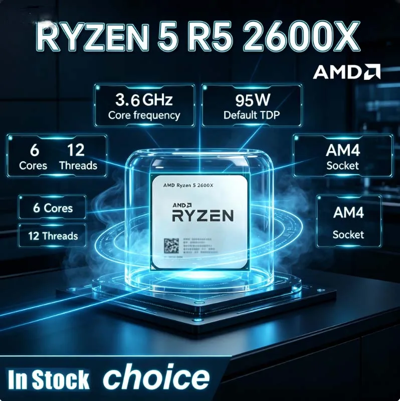 AMD Ryzen 5 2600X Gaming Proce - огляд і ціна Amd Cpu Ryzen 5