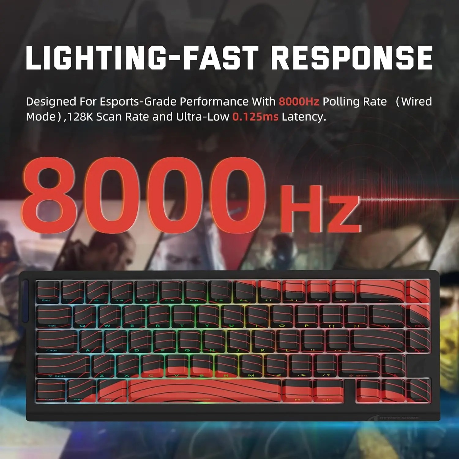ATTACK SHARK X68 PRO HE Wirele - огляд і ціна Gaming Keyboard Hot Swappable