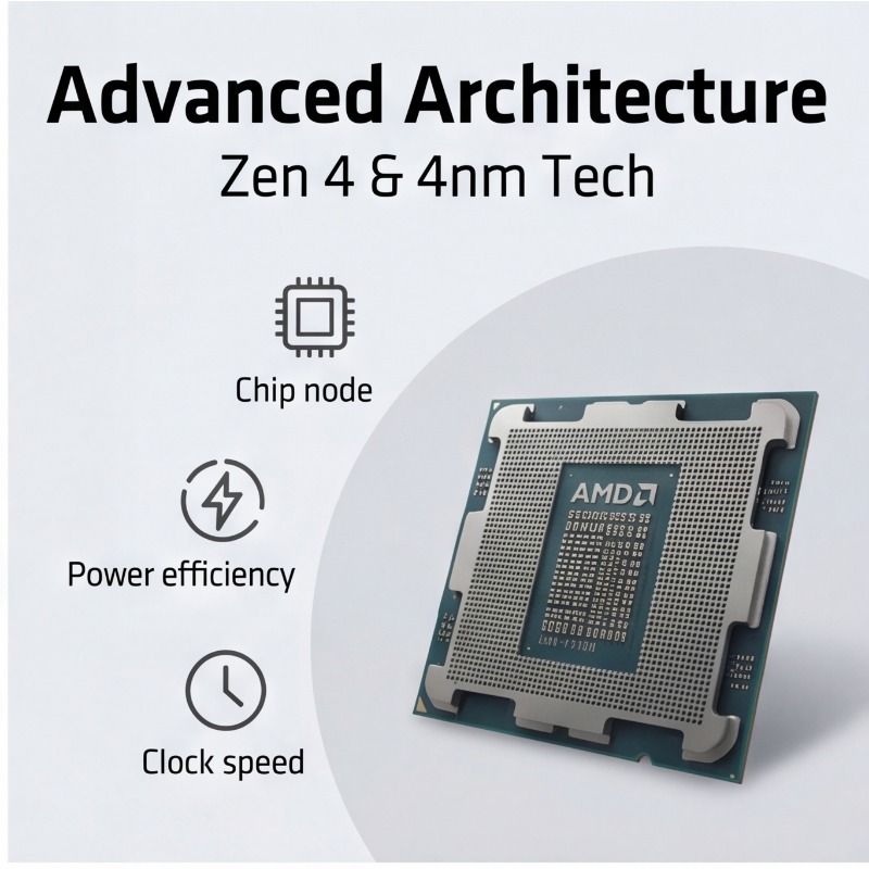 AMD Ryzen 5 8400F R5 8400F 6 C - огляд і ціна Amd Cpu Ryzen 5