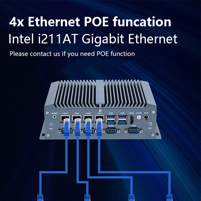 XCY X77 Fanless Industrial Min - огляд і ціна Intel Cpu Core I7