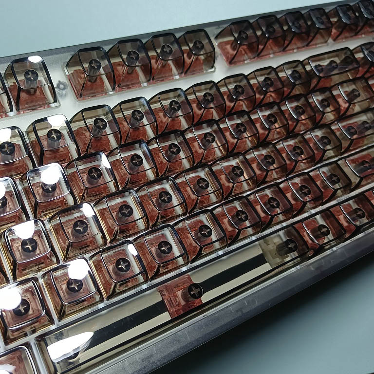 132 Keys Crystal Transparent K - огляд і ціна Keyboard Gaming Black