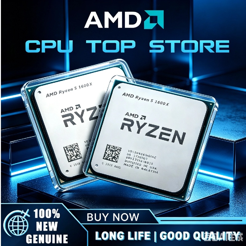 AMD Ryzen 5 1600X Original New - огляд і ціна Amd Cpu Ryzen 5