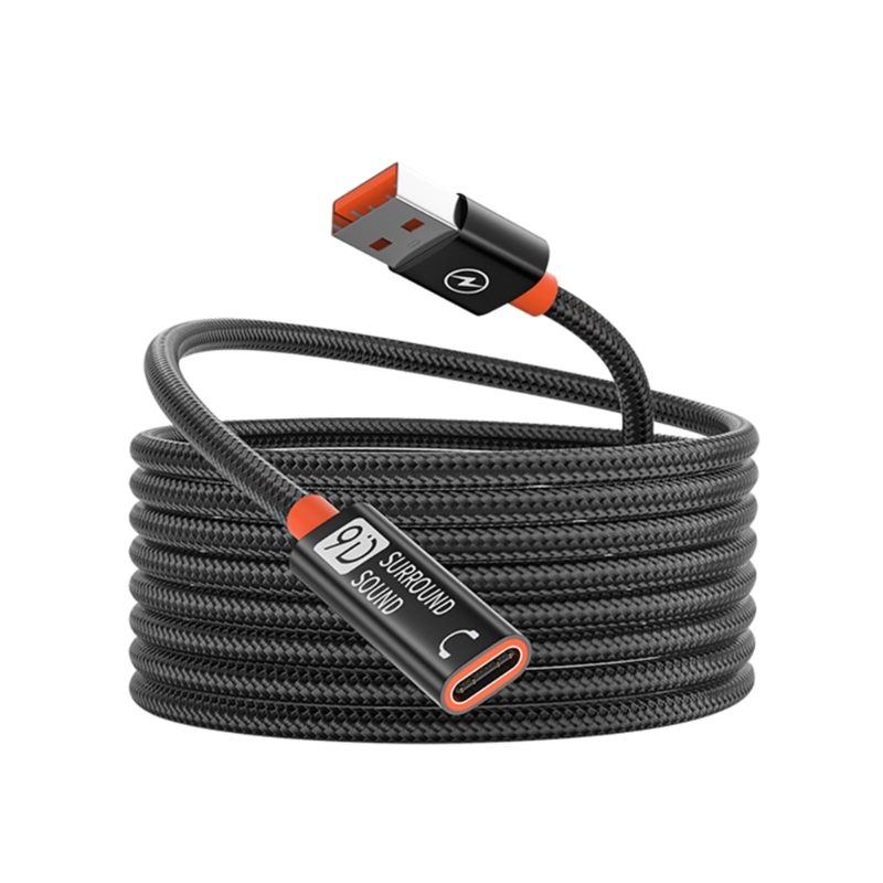 USB A Male to Type C Female Ch - огляд і ціна Coiled Usb Cable