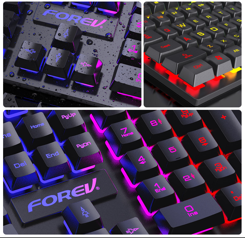 104 Key Backlit Mechanical Key - огляд і ціна Keyboard Mouse Bundle Gaming