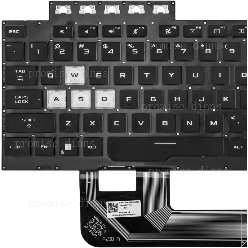 M   US Keyboard for Asus TUF G - огляд і ціна Gaming Keyboard Asus