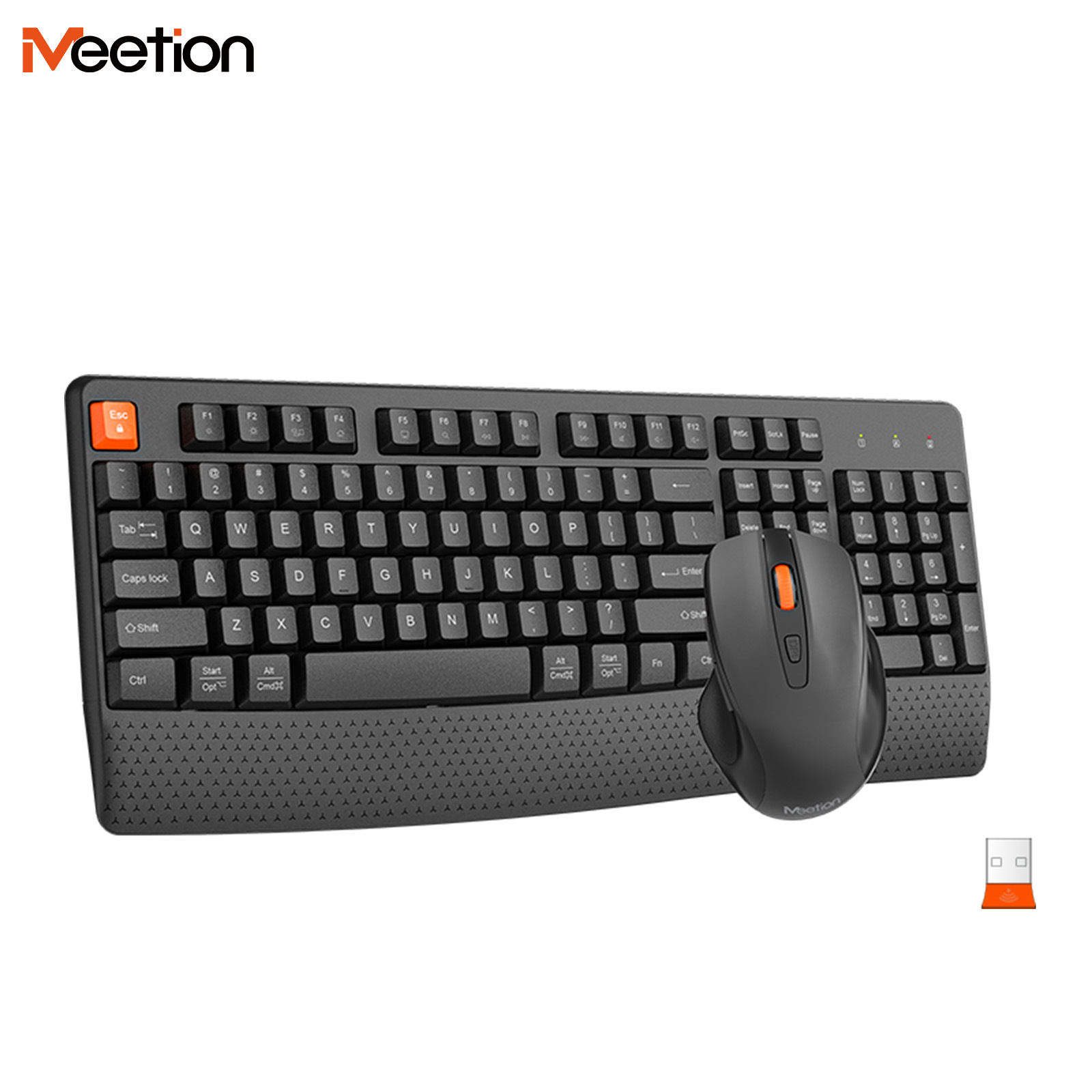 2.4G Wireless Keyboard Mouse S - огляд і ціна Gaming Keyboard No Noise