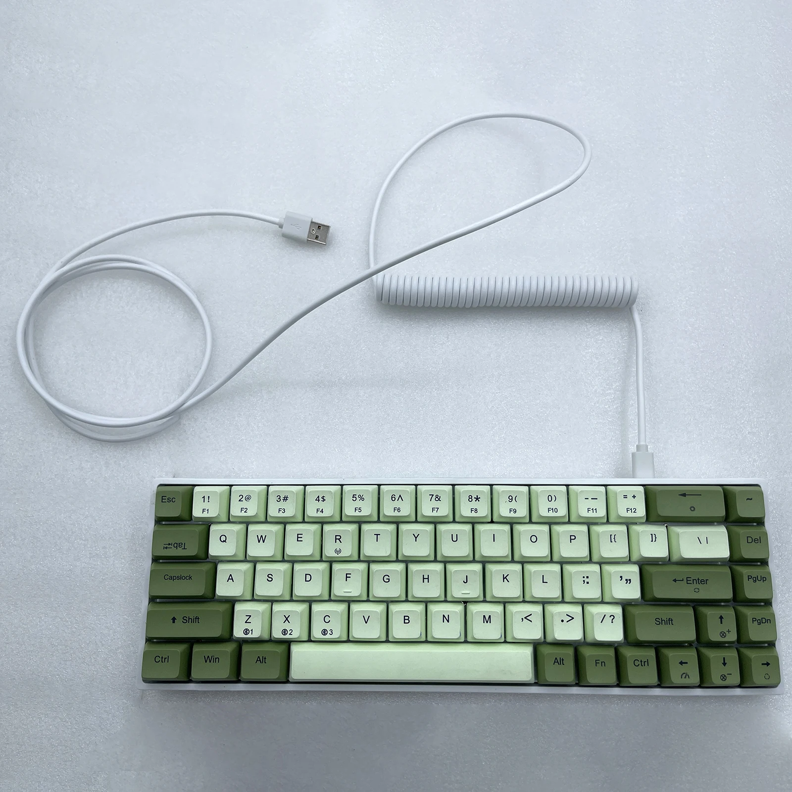 Computer Mechanical Keyboard D - огляд і ціна Coiled Usb Cable