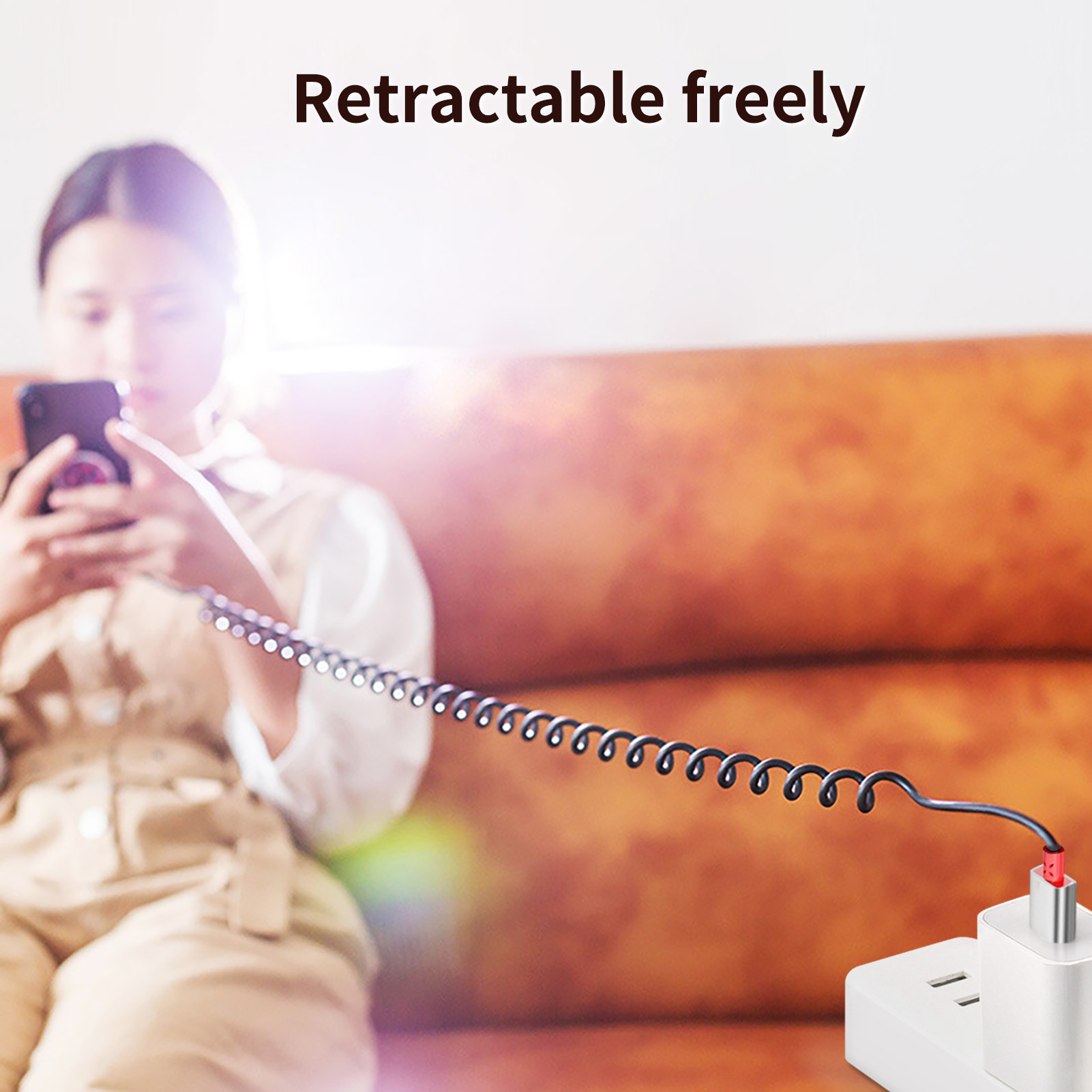 90 Degree USB A to USB C Cable - огляд і ціна Coiled Usb Cable