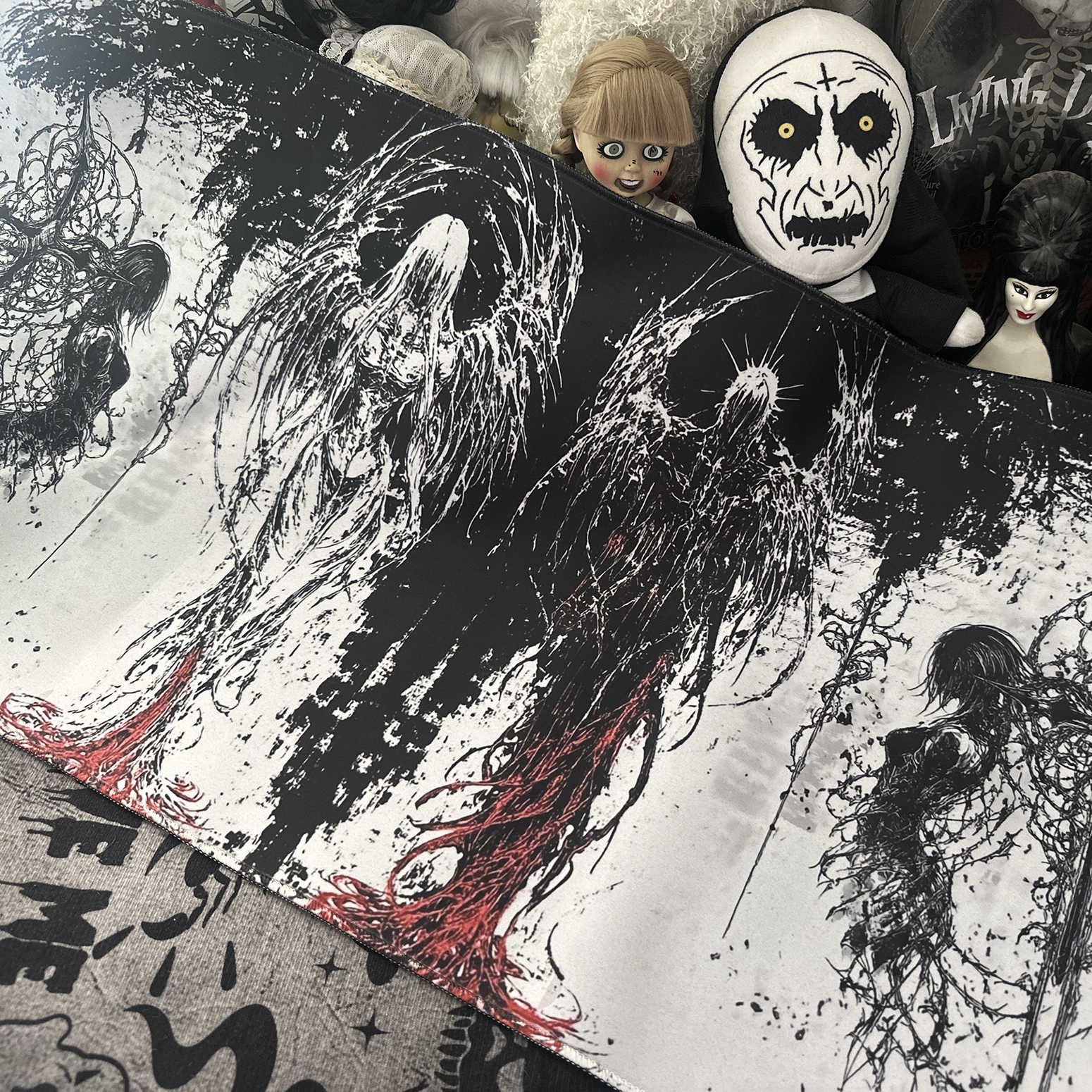 Dark Angel Art Design Large Si - огляд і ціна Keyboard Gaming Black