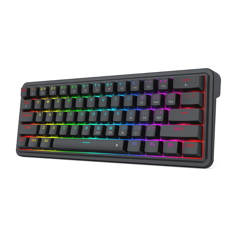 Redragon K722 60% Wired Gasket - огляд і ціна Gaming Keyboard No Noise