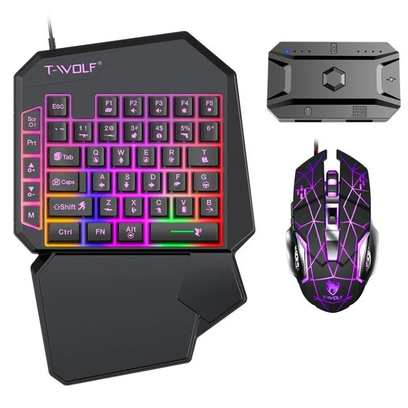 5 In 1 Set 35keys One Handedly - огляд і ціна Gaming Keyboard 1 Hand