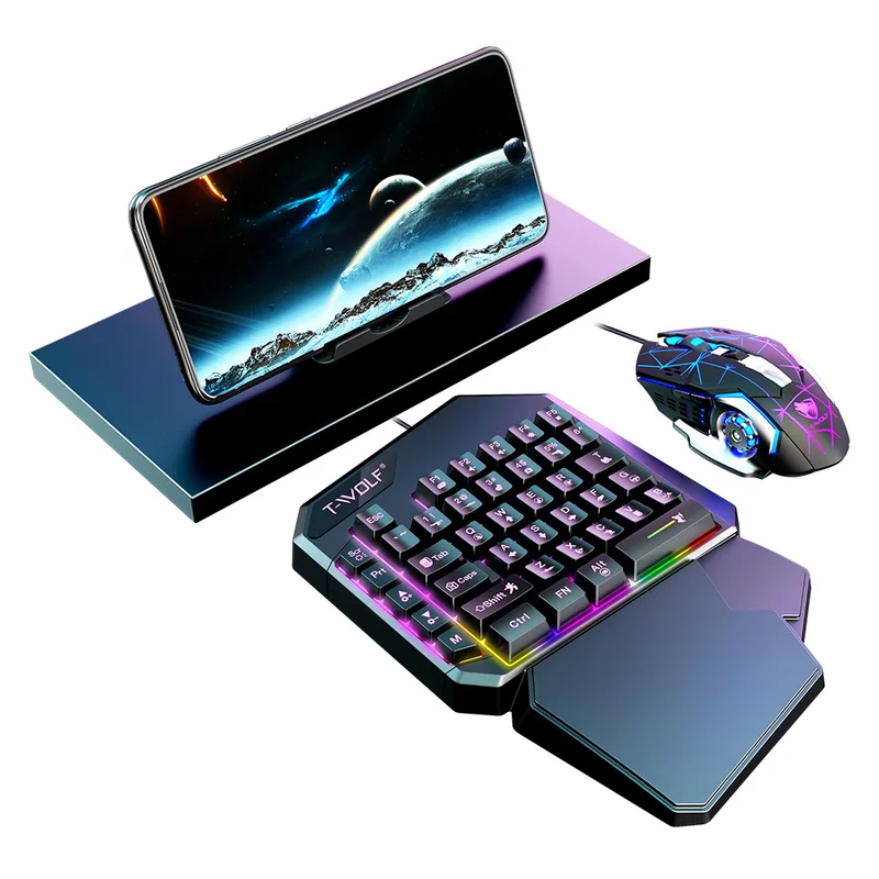 5 In 1 Set 35keys One Handedly - огляд і ціна Gaming Keyboard 1 Hand