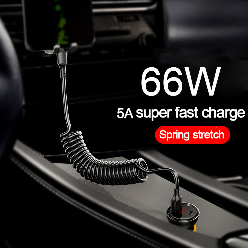 5A Fast Charging Coiled USB C  - огляд і ціна Coiled Usb Cable