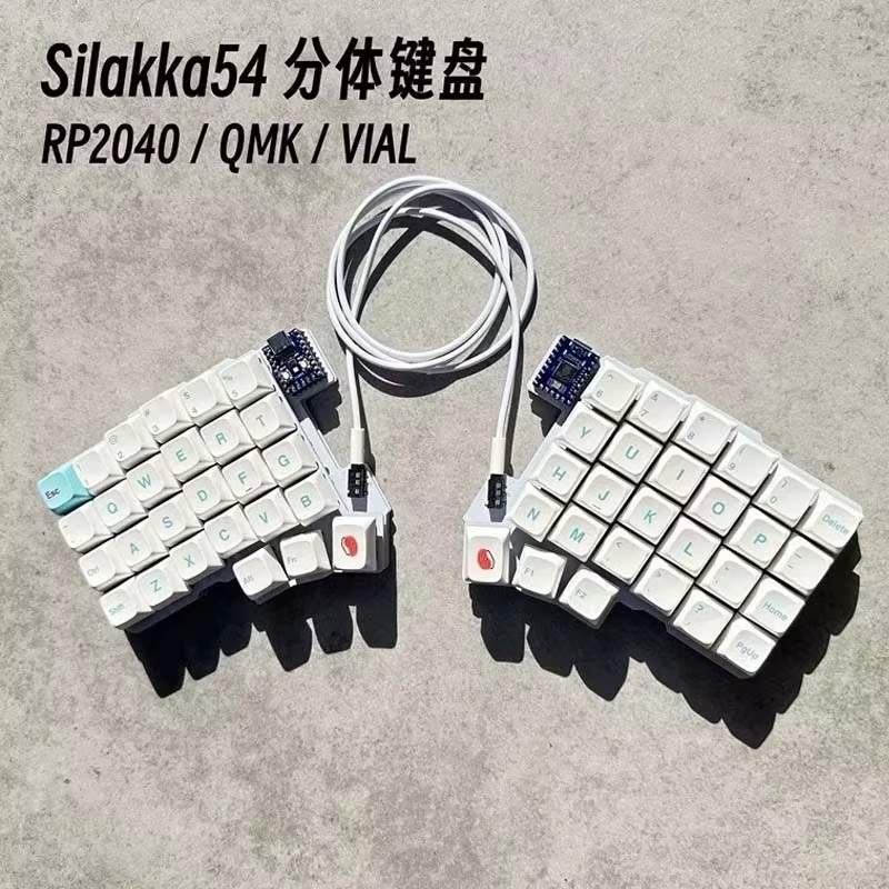 Silakka54 Ergonomic Split Mech - огляд і ціна Gaming Keyboard 1 Hand