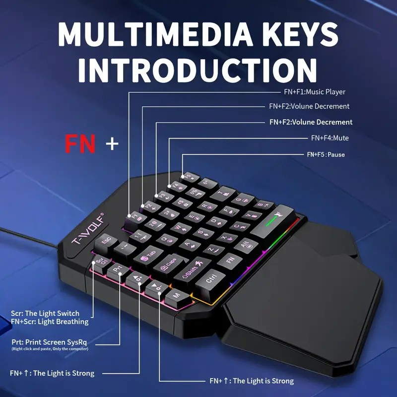 FocusOnPC TF900 2-in-1 Mobile  - огляд і ціна Gaming Keyboard Extension