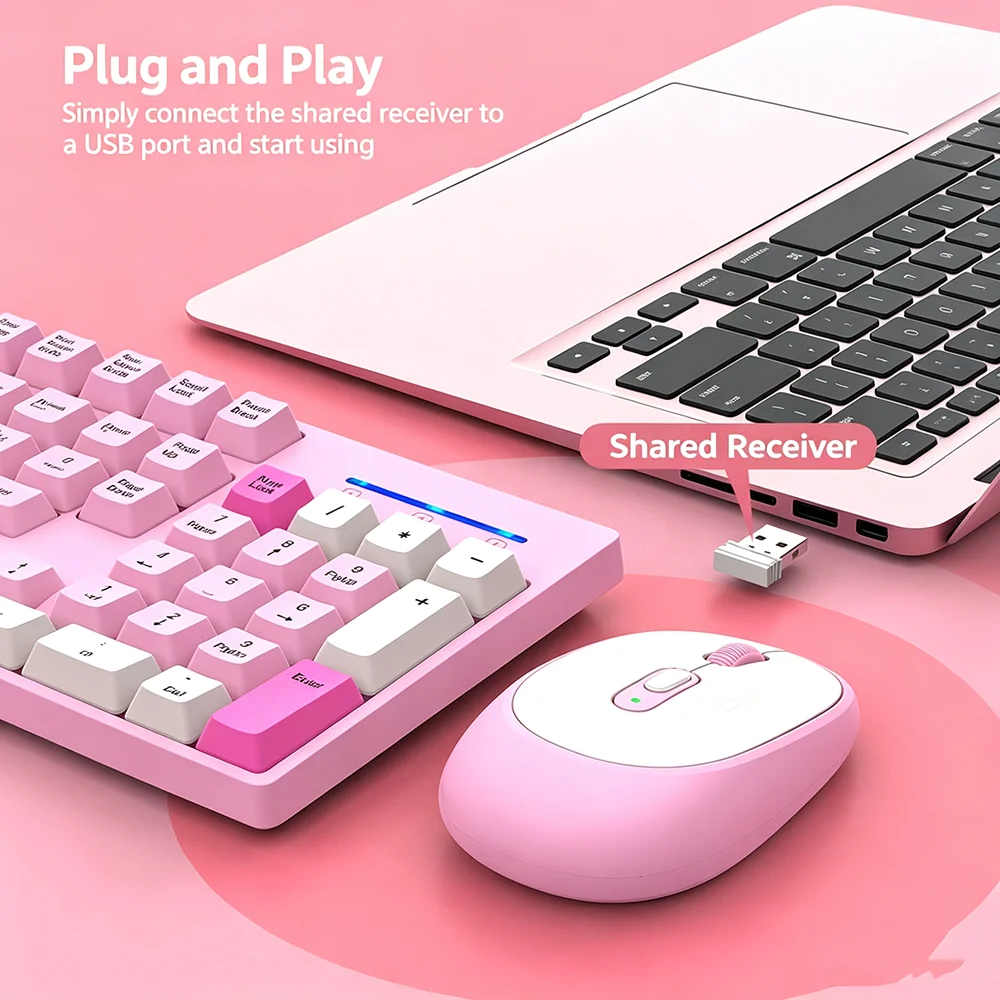 KEBIDUMEI 2.4G Wireless Keyboa - огляд і ціна Gaming Keyboard Extension