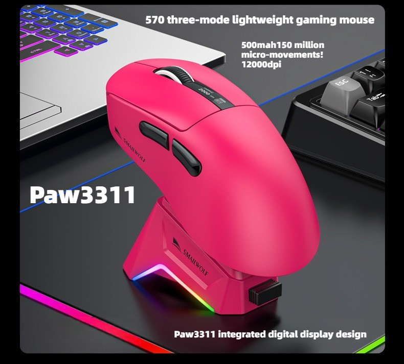 Wireless Bluetooth Gaming Mous - огляд і ціна Gaming Keyboard 1 Hand