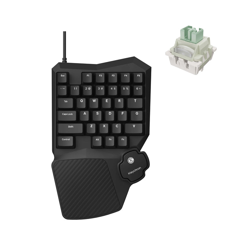 Keychron C0 HE 8K wired One Ha - огляд і ціна Gaming Keyboard 1 Hand