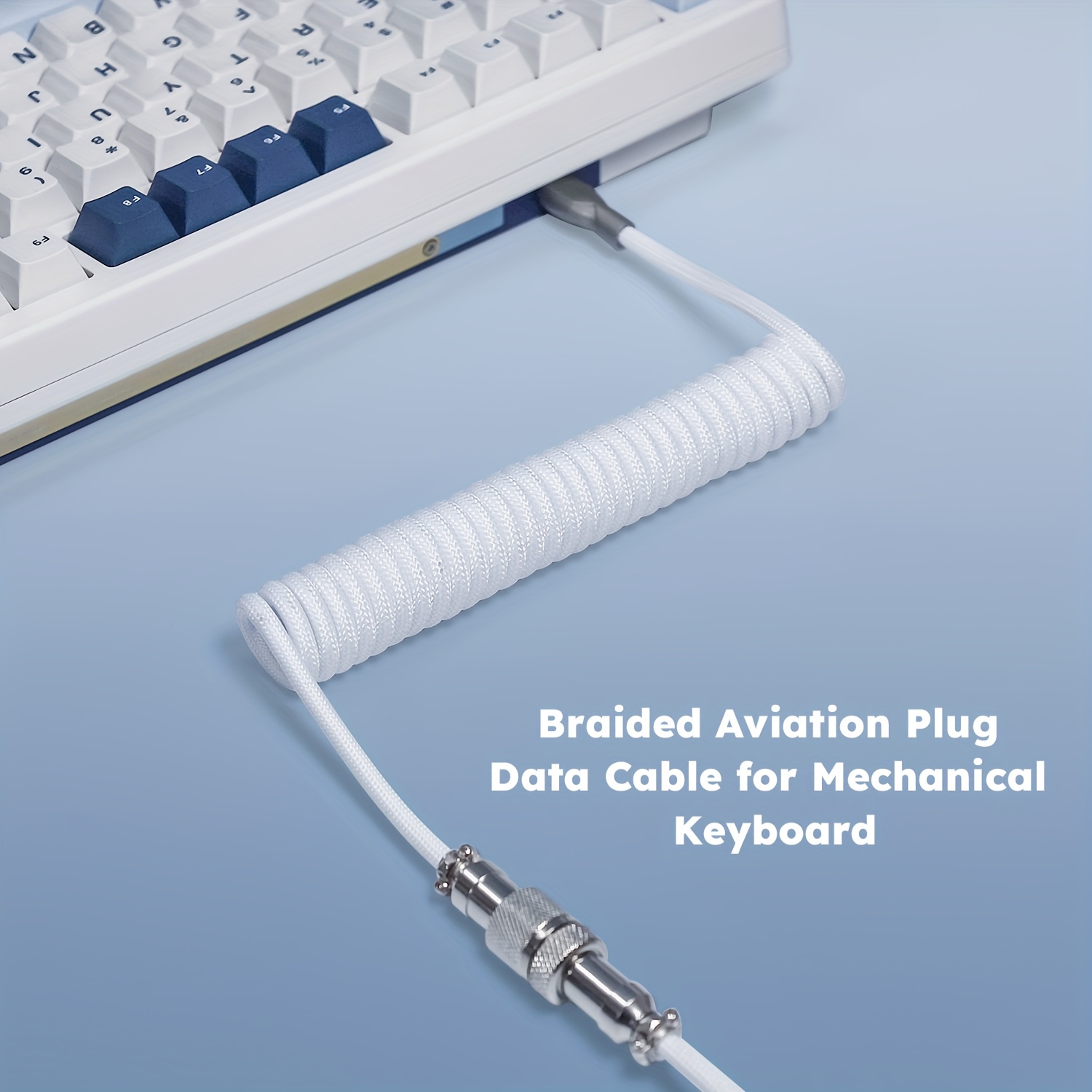 Mechanical Keyboard Coiled Cab - огляд і ціна Coiled Usb Cable