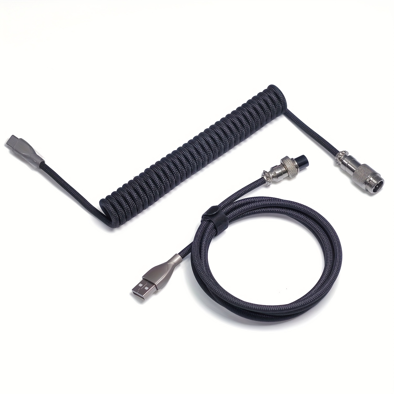 Mechanical Keyboard Coiled Cab - огляд і ціна Coiled Usb Cable