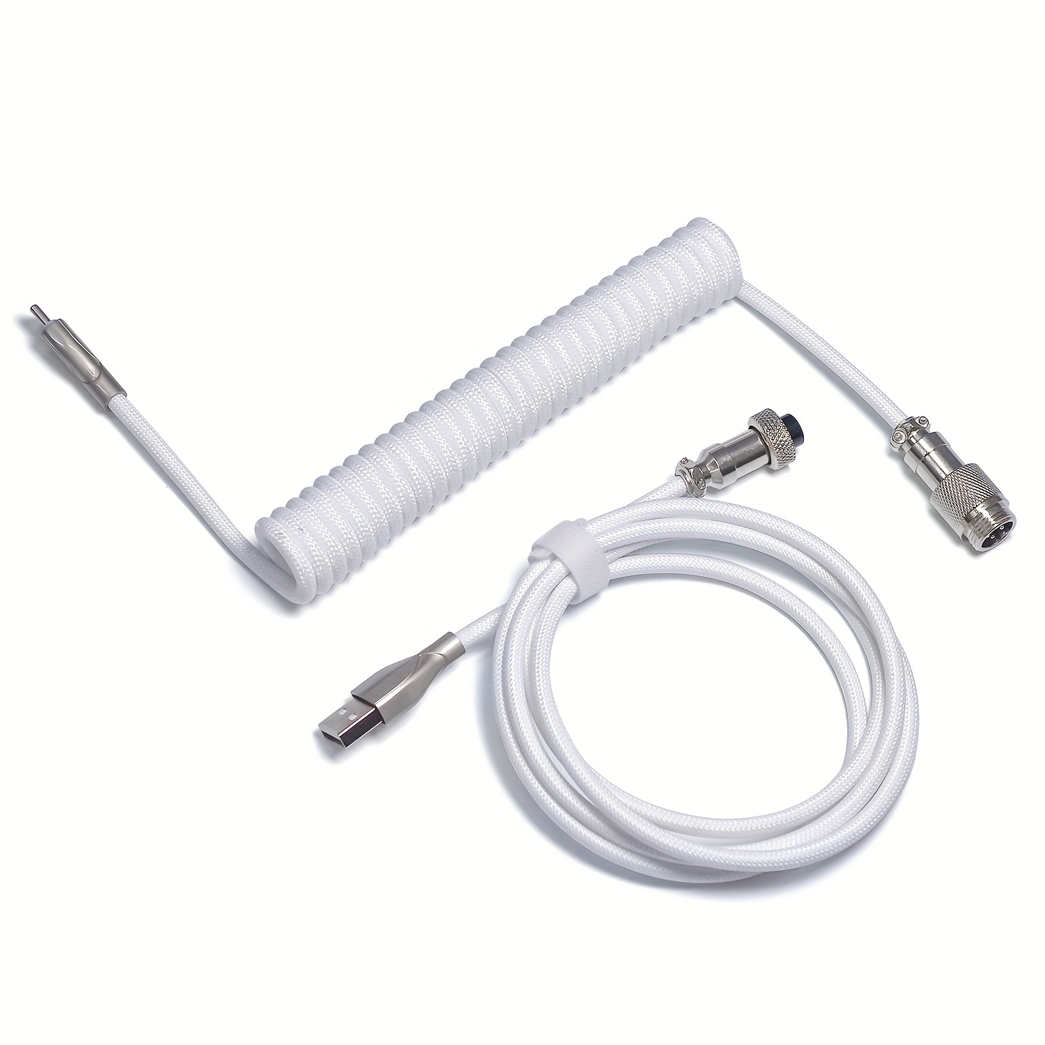 Mechanical Keyboard Coiled Cab - огляд і ціна Coiled Usb Cable