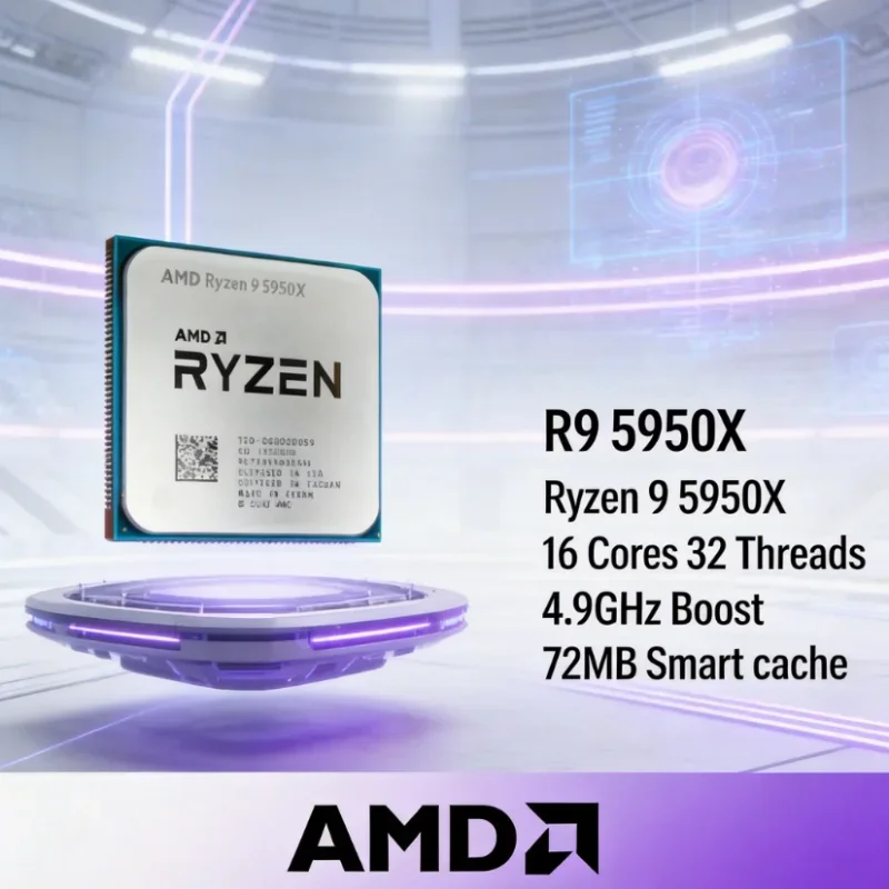 AMD Ryzen 9 5950X R9 5950X Des - огляд і ціна Amd Cpu Ryzen 9