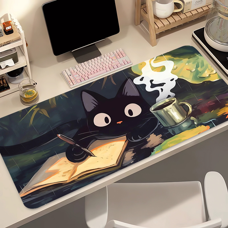 Kawaii Black Cat Silicone Soft - огляд і ціна Keyboard Gaming Black