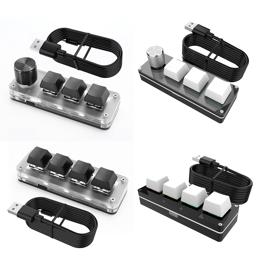 3 Key 1 Knob/4 Key One Handed  - огляд і ціна Gaming Keyboard 1 Hand