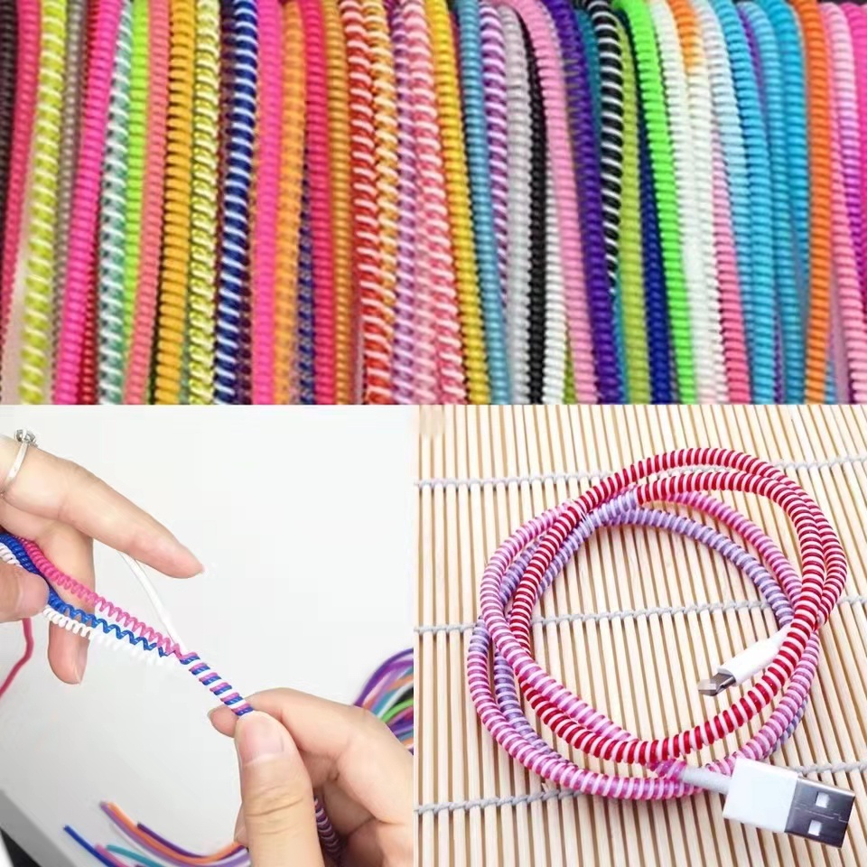 New 1.4M Laser Color TPU Soft  - огляд і ціна Coiled Usb Cable