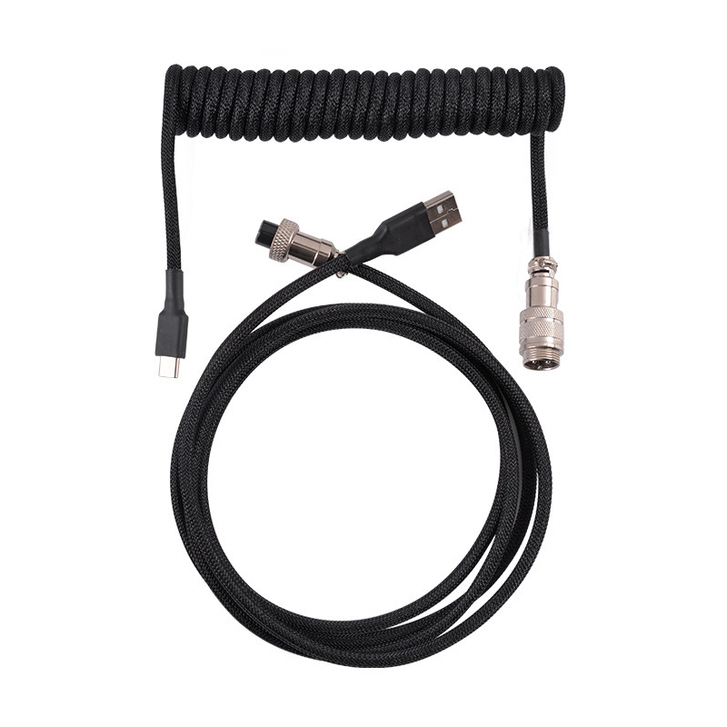Type C Mechanical Keyboard Coi - огляд і ціна Coiled Usb Cable