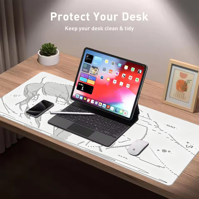1Pcs Leather Mouse Pad Anime A - огляд і ціна Gaming Keyboard Nearby